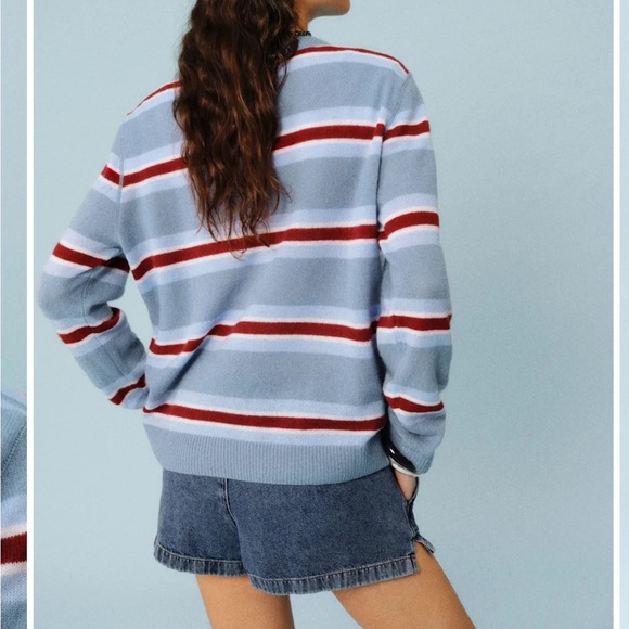 Reformation Cashmere boyfriend sweater NWT - Picture 4 of 7